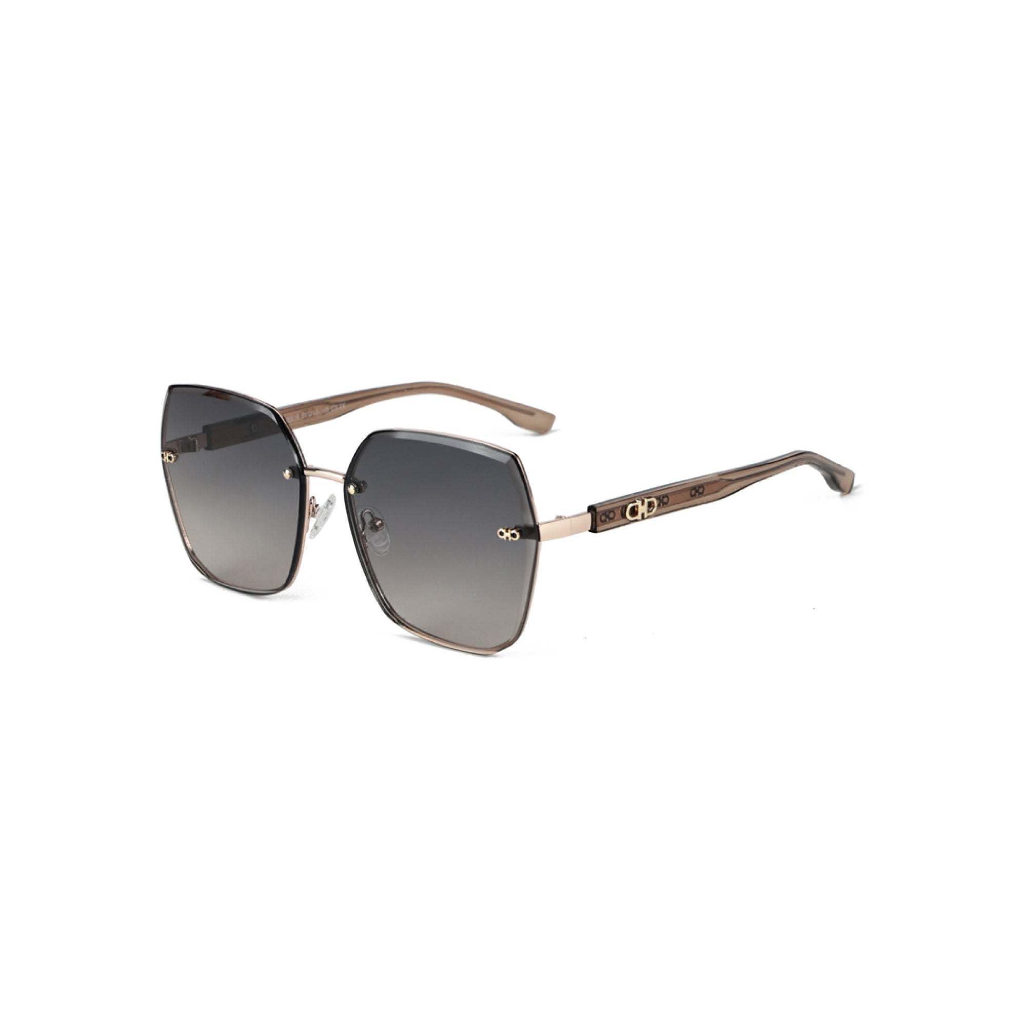 Luxe Square Oversized Sunglasses