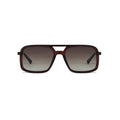 Aviator Matte Brown Sunglasses